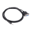 Καλώδιο δεδομένων DB 9 θηλυκό σε 3,5 mm (1/8in) TRS στερεοφωνικό αρσενι 3