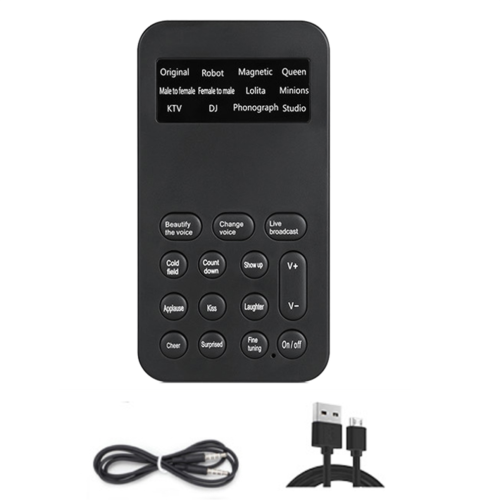 S9 Stemvervormer 12 Stemveranderende Modulator met Instelbare Stem 2