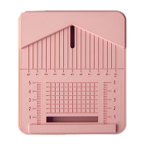 Zachte keramische ponshulpstuk boorstofbak roze