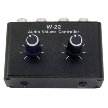 Controlador de ajuste de volumen de audio estéreo pasivo W-22