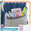 4 Pcs Plastic Clear Crayon Box Bulk Holds 24 Crayons Boxes 4