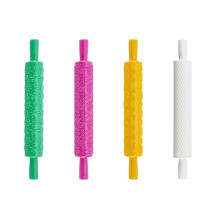 Kit de 4 rodillos de modelado de arcilla para manualidades.