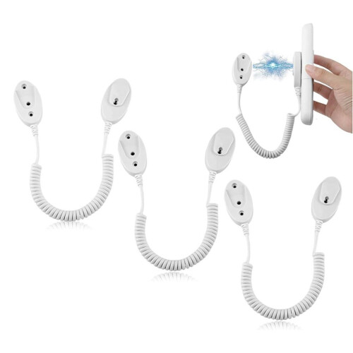 3 Pcs Magnetic Remote Control Holder,Organizer Easy Installation 1