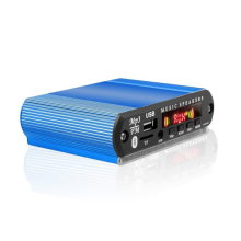 Bluetooth-MP3-Player-Decoderplatine mit FM-Radio, USB, TF-Kartensteckplatz, Blau