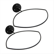 Paquete de 2 soportes para balones de fútbol, soporte de pared para balones de fútbol