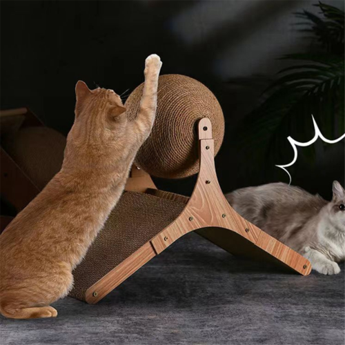 Roue pour chat, griffoir, balle à griffer, jouets pour chat 2