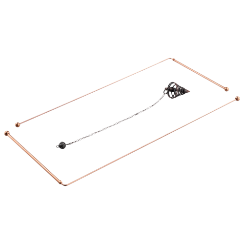 Copper Dowsing Rods - 99.9% Pure Copper 2PCS Divining Rods 2