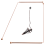 Copper Dowsing Rods - 99.9% Pure Copper 2PCS Divining Rods 2