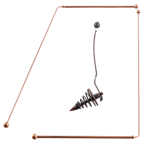 Copper Dowsing Rods - 99.9% Pure Copper 2PCS Divining Rods 1