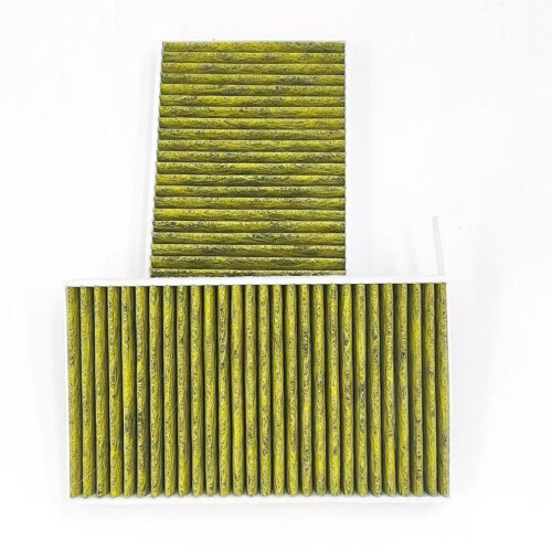2 stuks auto-luchtfilters met actieve koolstof 1