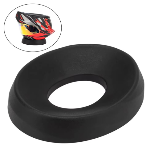 Support de casque de moto en PU, coussinet de protection 2