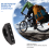 Télécommande sans fil Bluetooth pour casques de moto 4