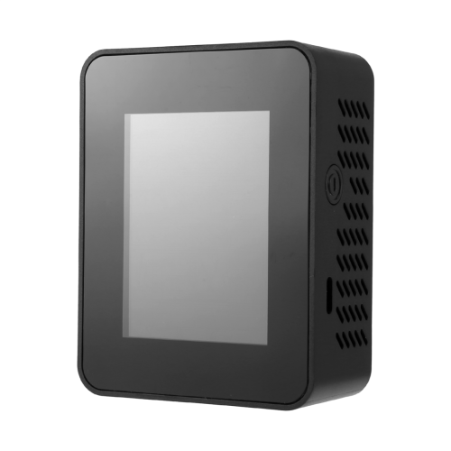 5-in-1 luchtkwaliteitsmonitor, USB oplaadbare CO2-detector, zwart 1