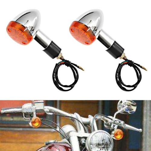 Motorradblinker, Vorder- und Rücklichter für 2