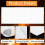 12 Pcs High Temperature Gasket Paper, Fireproof Insulation Sheet 3