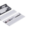Ergonomic Keyboard Wrist Rest Pad -Desktop Storage, B 4