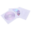 Θήκη για χάρτινες θήκες DVD CD με κλείσιμο διαφανούς παραθ 3