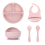 Baby Feeding Set, with Strong Suction, Silicone Tableware 1