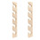 2 pezzi Appendiabiti da parete in legno per cappellini da baseball 1