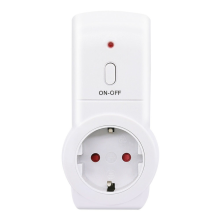Draadloze afstandsbediening met slimme timer en stopcontactschakelaar, 220V EU-stekker.