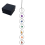 Kristallen hanger met zeven chakra's 1
