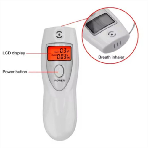 éthylotest numérique LCD pour la sécurité automobile 2