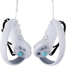 Funda de silicona para mando táctil de 4 VR, color gris