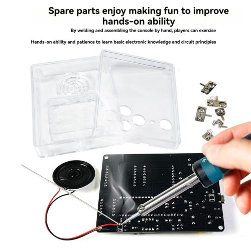 DIY Pixel Game Kit Mini Pixel Game Console DIY Solder Learning Set C 2