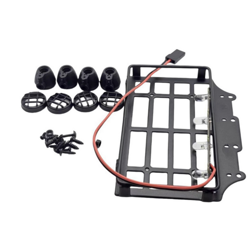 Porte-bagages de toit télécommandé avec lampe ronde 2