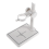 Soporte para microscopio con escala ajustable, soporte blanco 1