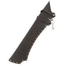 Carquois d'archerie en cuir, porte-ceinture, sacoche de hanche, noir