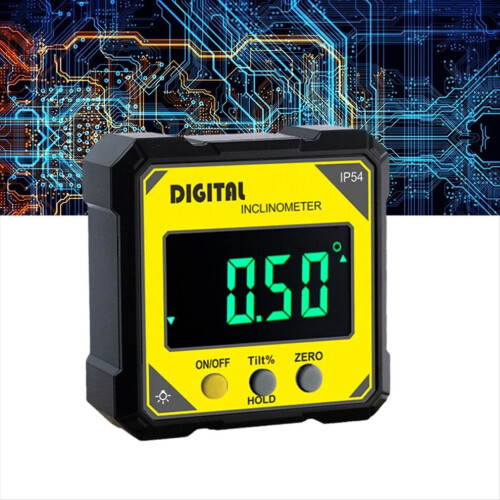 Digital vinkelmätare med magnetisk bas IP54 2