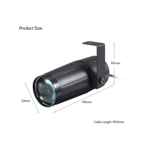 LED Φωτιστικό με δέσμη φωτός Pinspot, εξαιρετικά φωτεινό φωτιστ 1