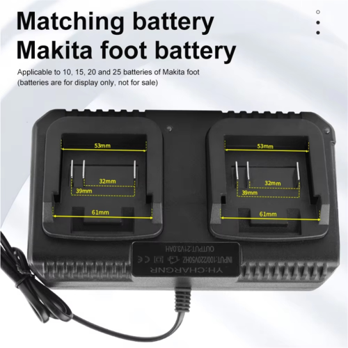 Διπλός φορτιστής για βύσμα BL1415 BL1815 EU 2