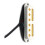 Mini humbucker a 6 fori + 2 scanalature con pad oro e argento, A 3