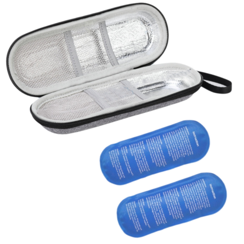 Insulin-Kühltasche mit Gelpacks