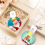 4PCS LED Sublimation Blank Keychain B 3