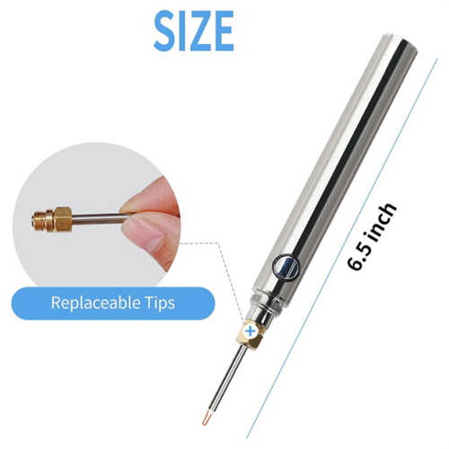 Thread Burner, Rechargeable Thread Zapper Tool with Replacement Tip 2