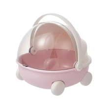 Culla porta-bambole - Modulo per dormire esclusivo in cotone, rosa