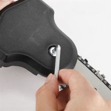 Adapter voor het omzetten van een haakse slijper naar een kettingzaag (aangepaste overbrengset, 15 cm)