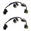 2PCS 273502B000 Ignition Coil Extension Wire Harness for 1