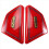 Cache latéral de batterie rouge pour moto GN125 1