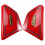 Cache latéral de batterie rouge pour moto GN125 3