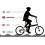 Bicycle handlebar extension, double shaft, adjustable, aluminum alloy, bicycle accessory Ref: 5696 2