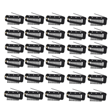30 Pieces Chunni Clips Hair Extension Wigs Snap Clips Comb