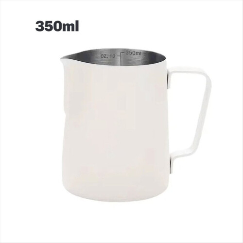 Jarra para espumar leche de acero inoxidable de 350 ml 1