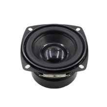 78 mm:n 4 ohmin 15 W:n subwoofer, 3 tuuman kupera korkki, basso, neliönmuotoinen