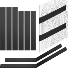 8 kpl - magneettinen siimanpidike 7,5 tuumaa ja 6 tuumaa