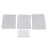 4 Pack Simulation Brick Molds DIY Kit for Sand Table Landscape 1