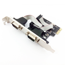 Yleiskäyttöinen PCIE-sarjaporttikortti 9-nastainen kortti RS232-sovitinkortti